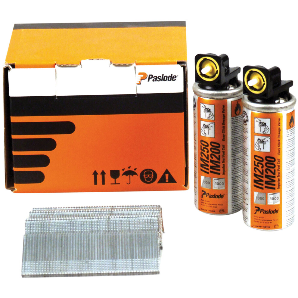 Paslode Brad Nail Fuel Pack F16 X 45Mm Galv Qty 2,000 5033945014783