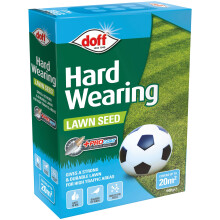Doff Hardwearing Lawn Seed With Procoat 500g [F-LB-500-DOF]
