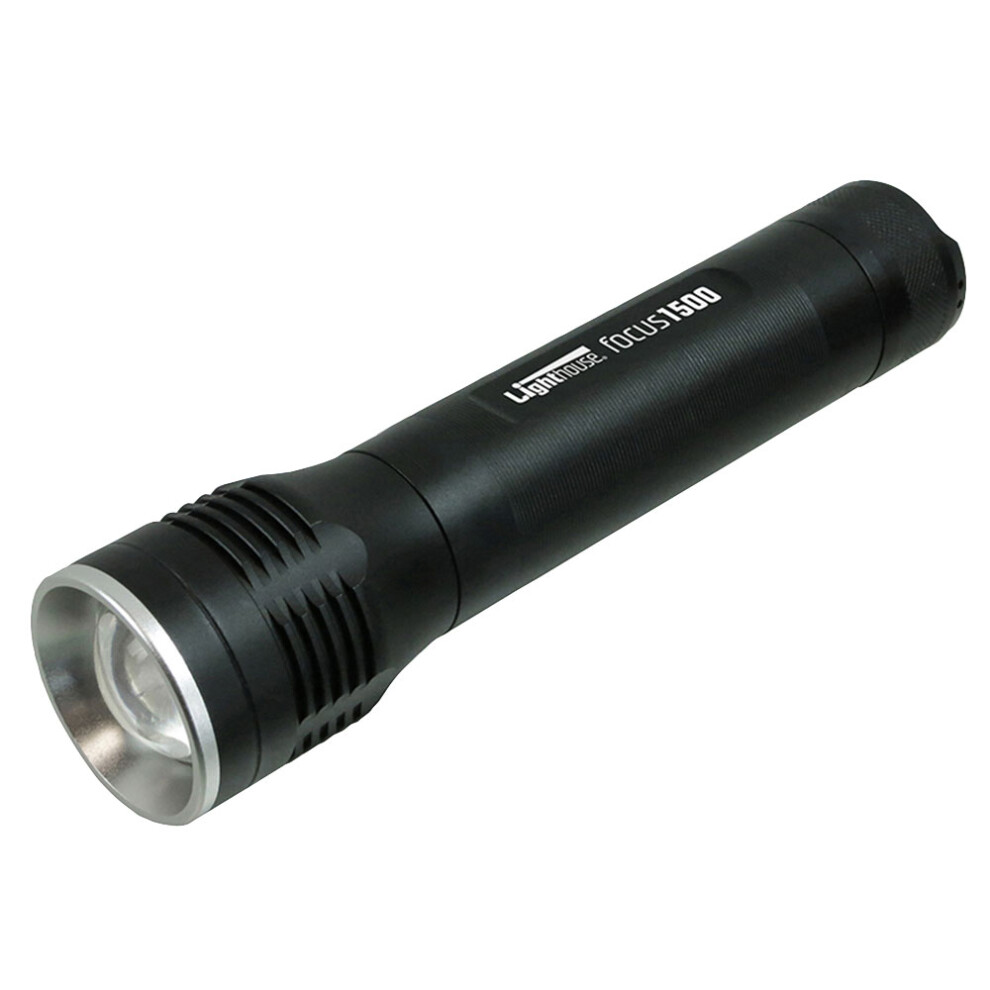 Lighthouse L/HEFOC1500 Elite High Performance 1500 Lumens LED Torch AA