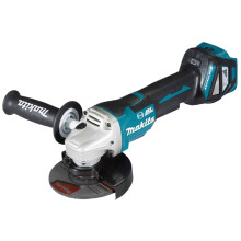 Makita DGA517Z Angle Grinder, 18 V, Blue, 125 mm