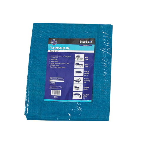 Bluespot Tools Tarpaulin 1.9 X 2.9M (6 X 9Ft)