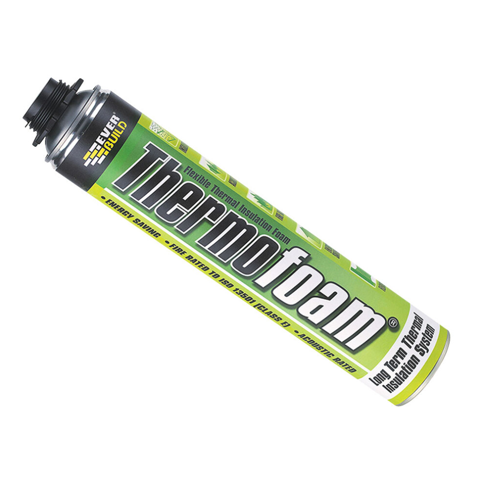 Everbuild EVTHERM7 Thermofoam Insulation Foam Gun Grade 750ml