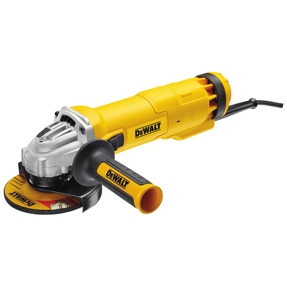 DeWalt DWE4206K 115mm Mini Grinder With Kitbox 1010 Watt 240 Volt