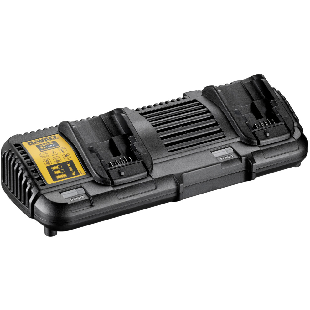 DeWalt DCB132-GB FlexVolt XR Dual Port Multi-Voltage Charger 10.8-54 Volt Li-Ion