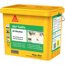 Sika Fastfix All Weather Jointing Compound Stone 15kg [SKFFIXSTN16]
