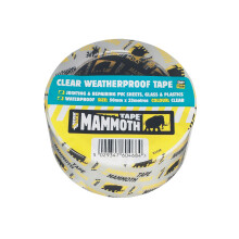 Everbuild 2CLEAR10 Clear Weatherproof Tape 50mm x 10 Metre