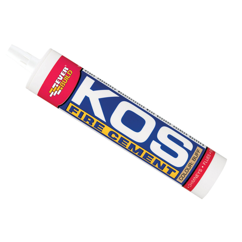 Everbuild Kos Flue Cement 300ml Tube