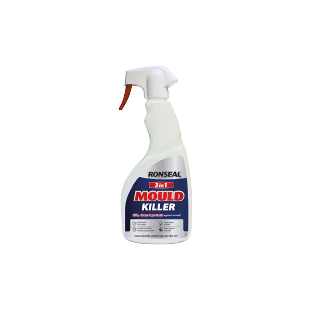 Ronseal 36962 3 In 1 Mould Killer Trigger Spray 500ml