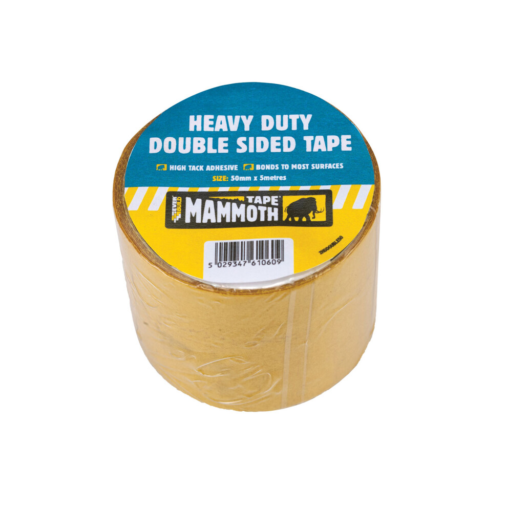 Everbuild EVB2HDDST50 50 mm x 5 m Heavy Duty Double Sided Tape
