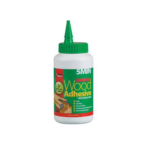 Everbuild Everbuild Lumberjack 5 Minute Polyurethane Wood Adhesive Liquid
