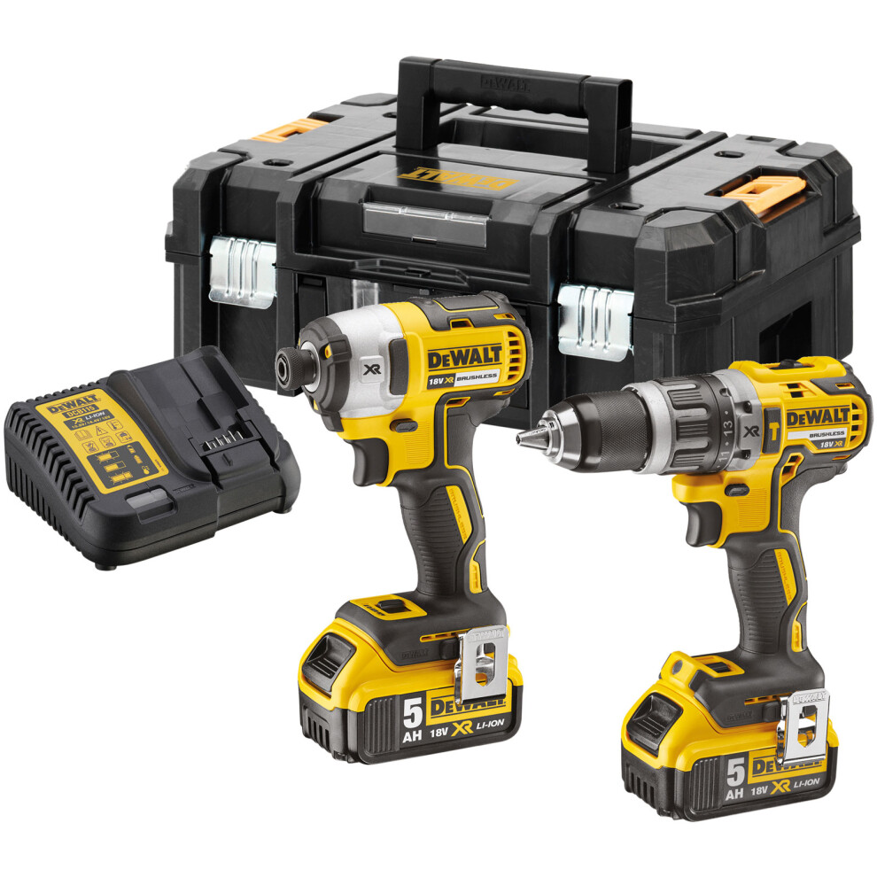 DEWALT DCK266P2T-GB Twin Pack 18 Volt 2 x 5.0Ah Li-Ion