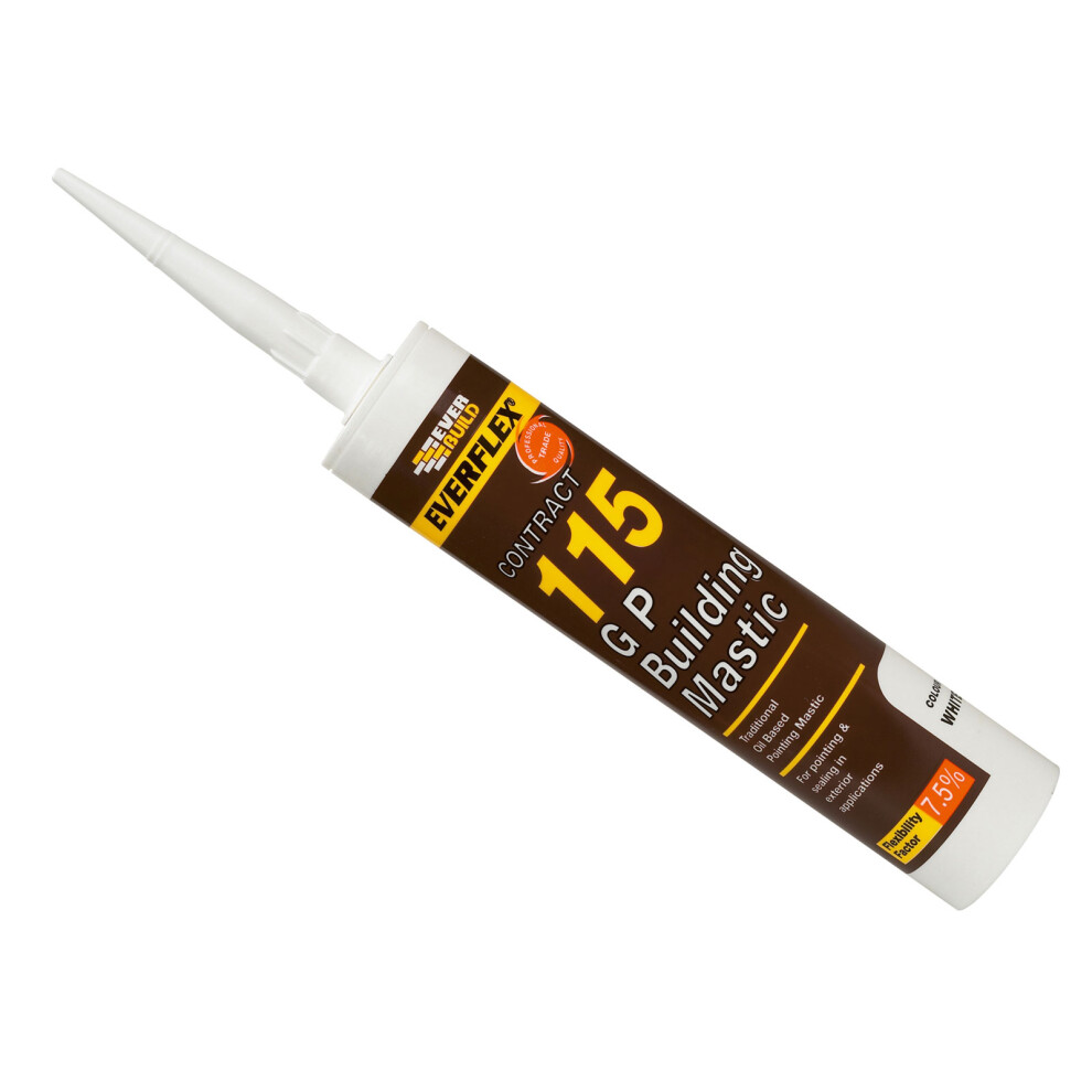 Everbuild 115 Gp Grey Building Mastic C3 Tube