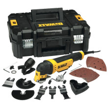 DeWalt DWE315KT Multi Tool Quick Change kit Accessories Case 300 Watt 240 Volt