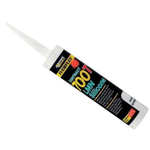 Everbuild Everbuild 700T Contract Silicone White C3 Tube