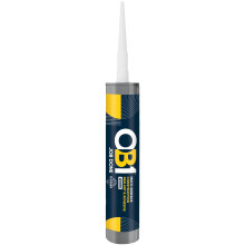 OB1 White Multi-Surface Construction Sealant Adhesive Water Weather Resistant