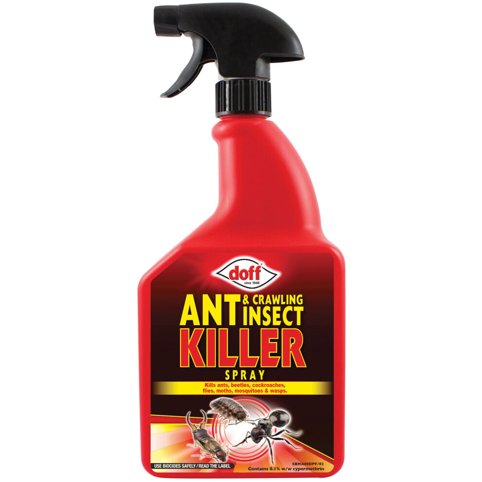 1l Ant And Crawling Insect Killer - Spray 1 Litre -  insect ant crawling spray 1 litre killer 1l
