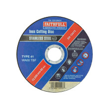 Faithfull Inox Cutting Disc 115 x 1.2 x 22.23mm FAI11512INOX