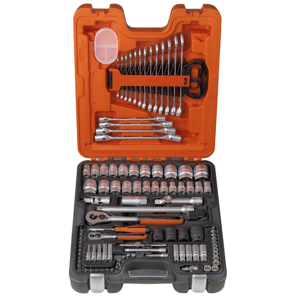Bahco Socket Set 1/4ÂÂ And 1/2ÂÂ 106 Pcs 7314150103997