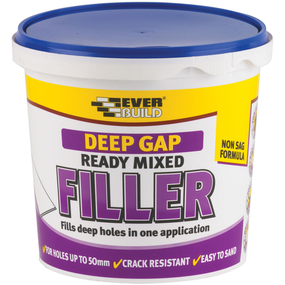 Everbuild Deep Gap Filler Light Grey 1 Litre