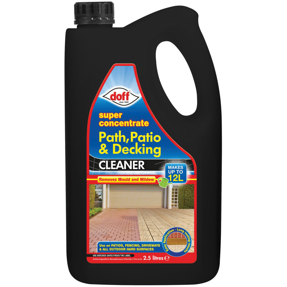 Doff FNAB50DOF Super Concentated Path Patio and Decking Cleaner