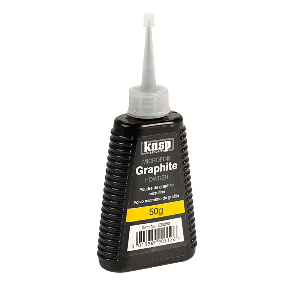 Kasp K30050 Microfine Graphite Lock Cylinder Lubricant Powder 50g