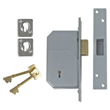 UNION B-3G110-SC-73 C Series 5 Detainer Deadlock 73mm Satin Chrome
