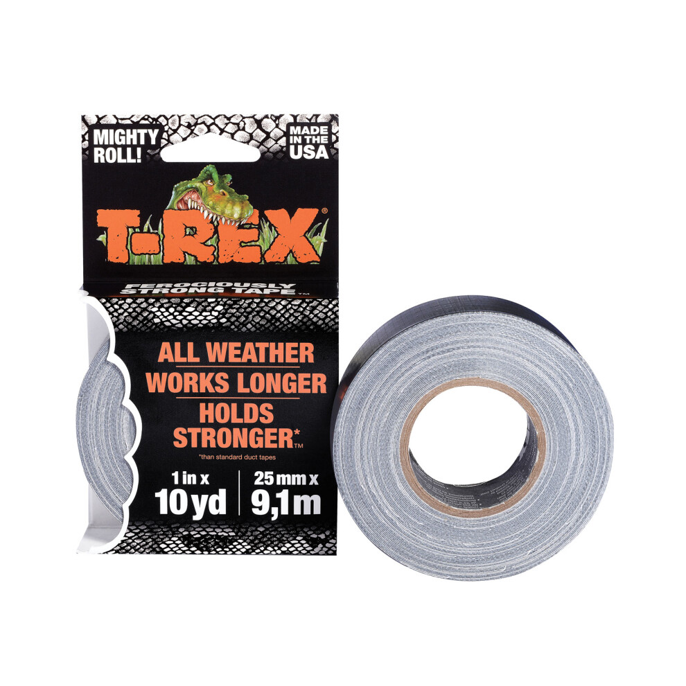 T-Rex Tape 1"X10yd-Black