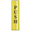Scan Push Vertical - Polished Brass Effect 50 x 200mm SCA6032 1