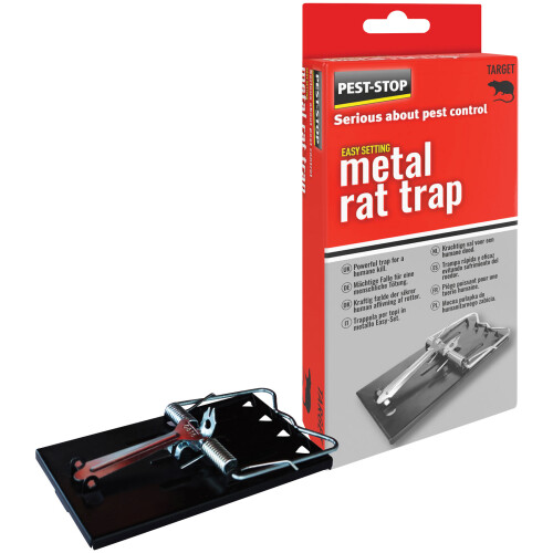 Pest Stop Easy Set Metal Rat Trap
