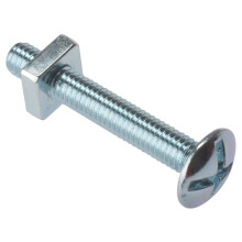 Forge 25RBN525 Roofing Bolt ZP M5 x 25mm Bag of 25