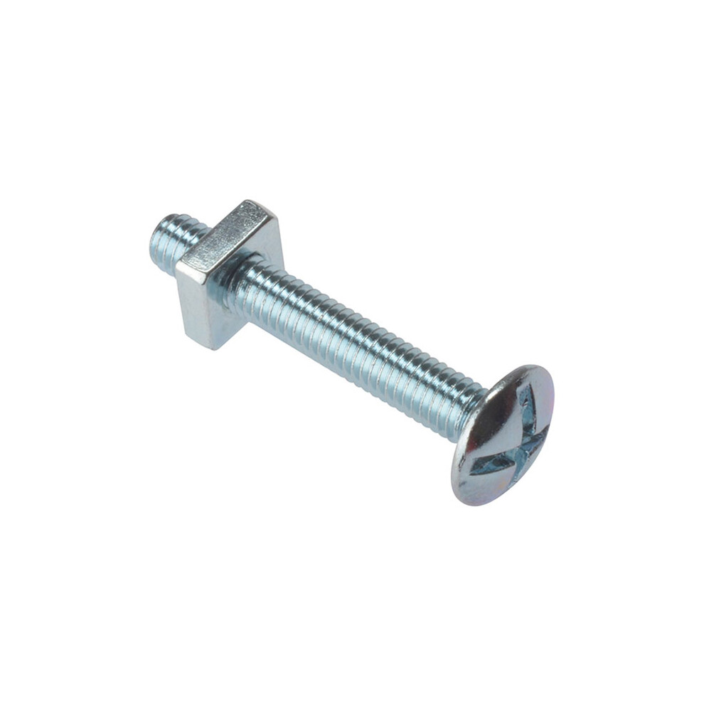 Forge 25RBN525 Roofing Bolt ZP M5 x 25mm Bag of 25
