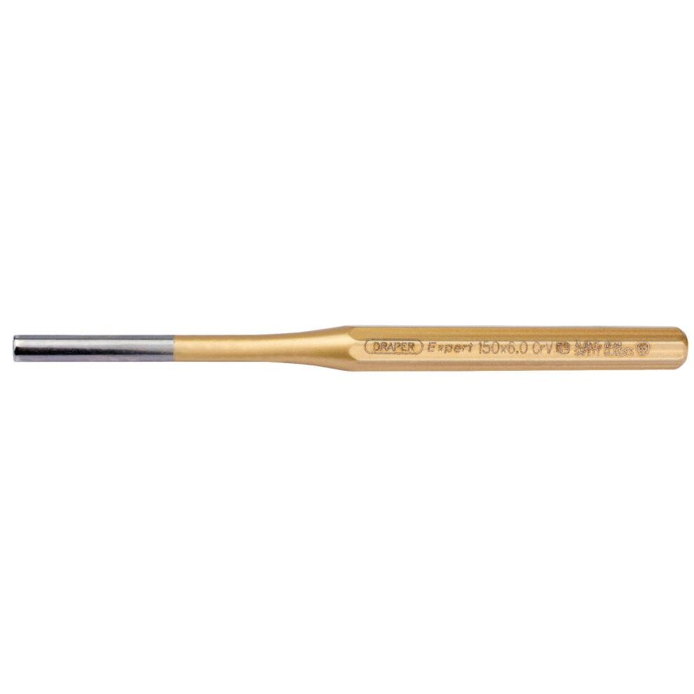 Draper Octagonal Parallel Pin Punch, 6 X 150Mm