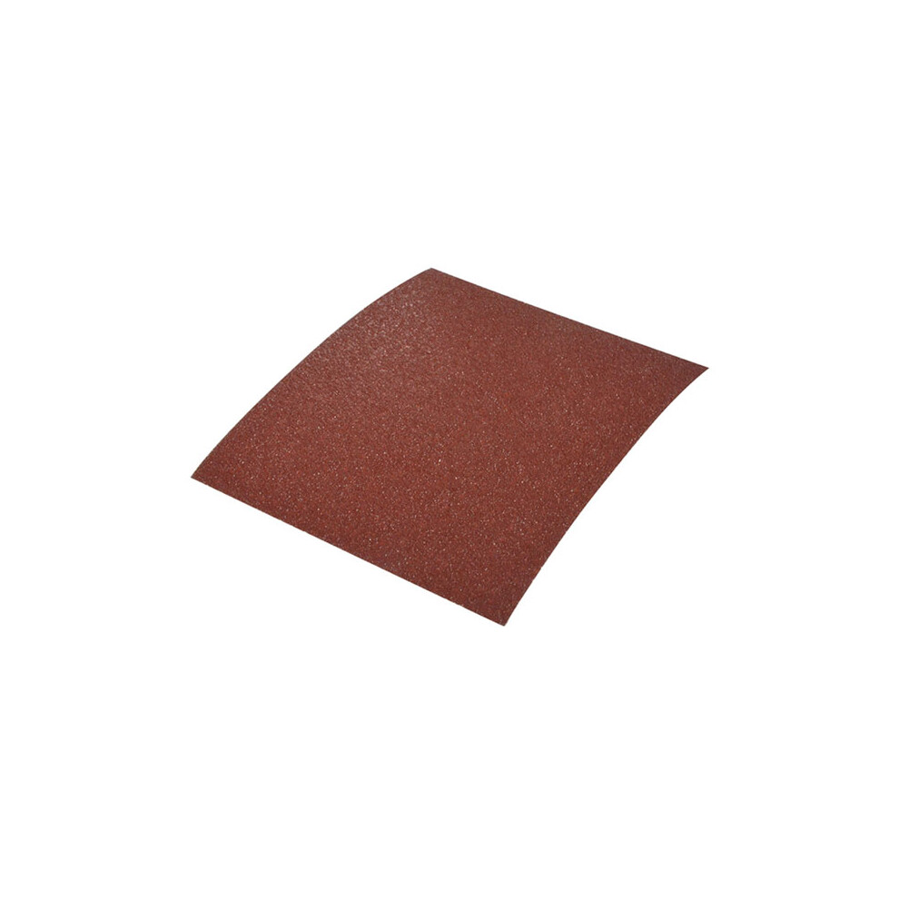 Faithfull FAIASPALM5C Palm 1/4 Sheet Sander Sheets 115 x 140mm Coarse (Pack of 5)