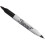 Sharpie Sharpie 1985877 Permanent Marker, Twin Tip - Black 1