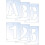 Scan Letter & Number Stencil Kit 50mm SCA9404 1