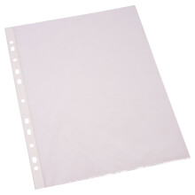 Q Connect Punched Pocket A4 50micron (Pack of 100)