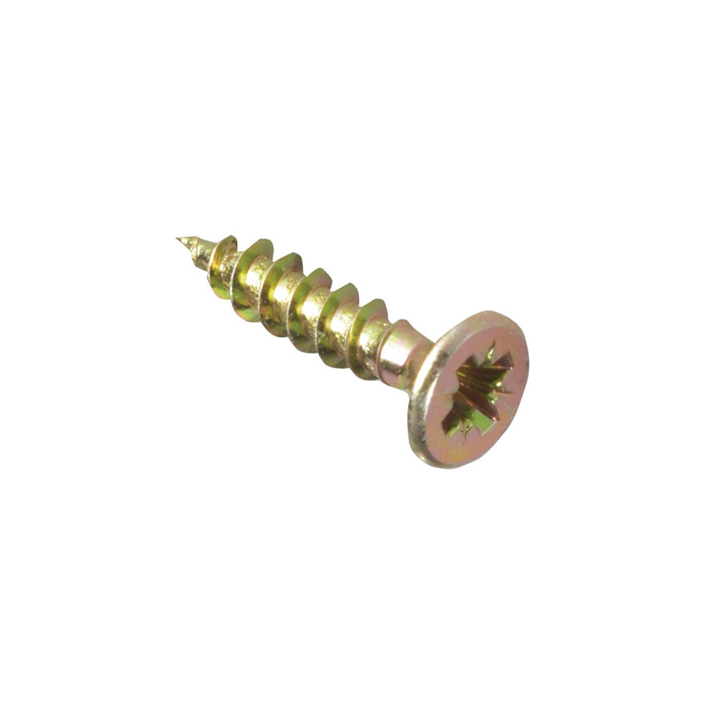 Forge MPS420Y Multi-Purpose Pozi Screw CSK ST ZYP 4.0 x 20mm Box of 200