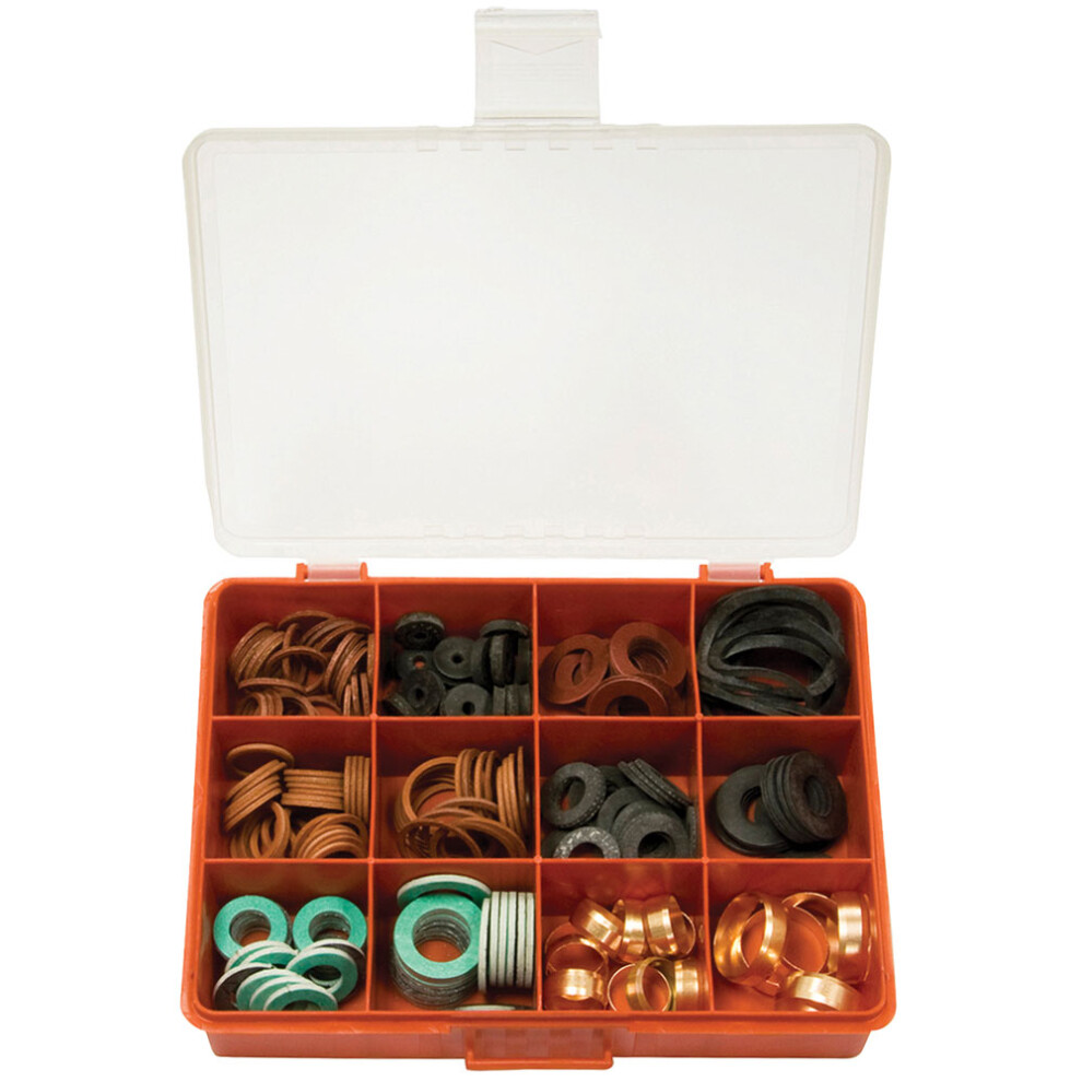 Arctic Hayes Plumber's Essential Washer Kit, 210 Piece Frwkit 5012804410126
