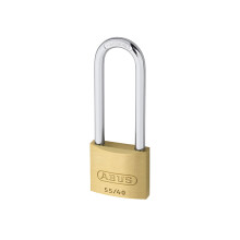 ABUS KA04763 55/40HB63 40mm Brass Padlock 63mm Long Shackle Keyed 5401