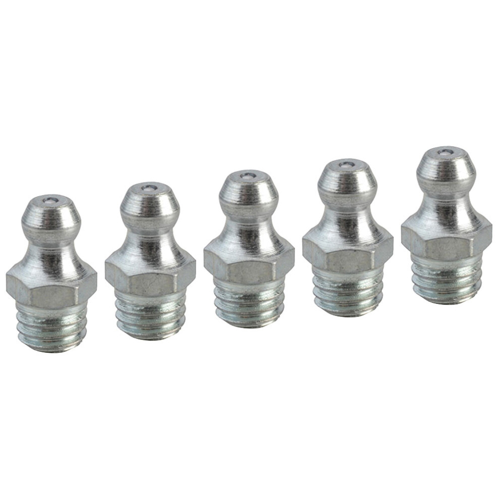 Faithfull Grease Nipple Straight M8 X 1.25 (Pack 5)