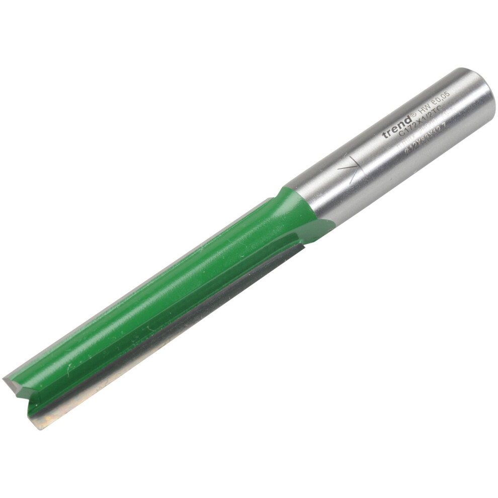 Trend C172x1/2Tc Two Flute 12Mm Dia X 63Mm Cut
