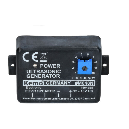 Kemo M048 Ultrasound Generator Module Component 12 - 15 VDC 2