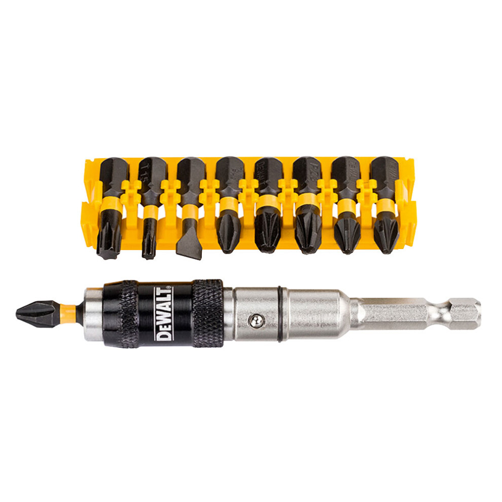 DEWALT DT70518T-QZ DT70518 Extreme Impact Torsion Bit Set with Holder 10 Piece