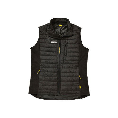 DeWalt (2XL) DeWalt FORCE Black Lightweight Padded Gilet