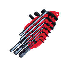 Llave macho hexagonal STANLEY - 0-69-253 - Acero al silicio - Se suministra con un juego de 10 piezas con estuche