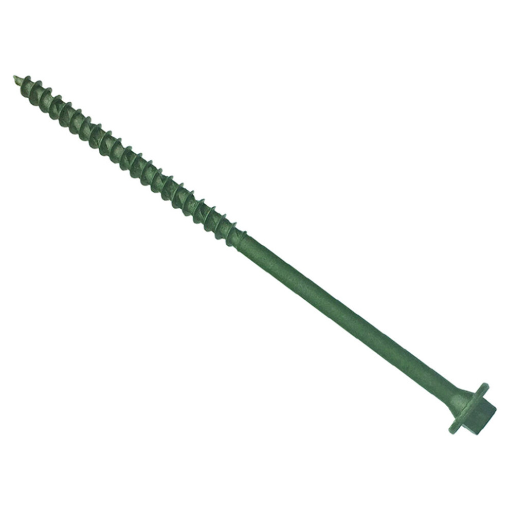 Forge FFTF765 Hexagonal / Torx Compatible Timber T30 Screws Green 7 x 65mm Tub of 50
