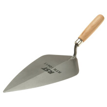 RST RTR10611 Brick Trowel London Pattern Wooden Handle 11"