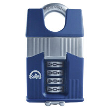 Squire WARRIOR COMBI 55C Warrior High-Security Closed Shackle Combination Padlock 55mm