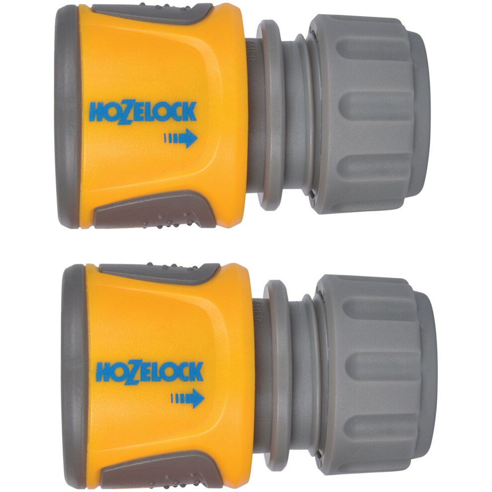 Hozelock 20706025 Soft Touch Hose End Connector, Pack of 2