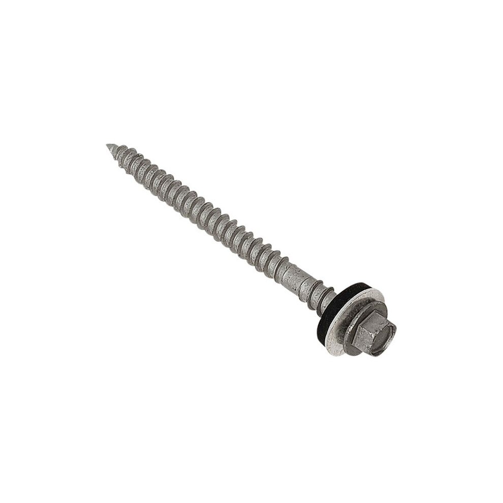 Forgefix TFHW16CPGP63100 TechFast Composite Panel to Timber Hex Screw T17 Gash Point 6.3 x 100mm Box 100